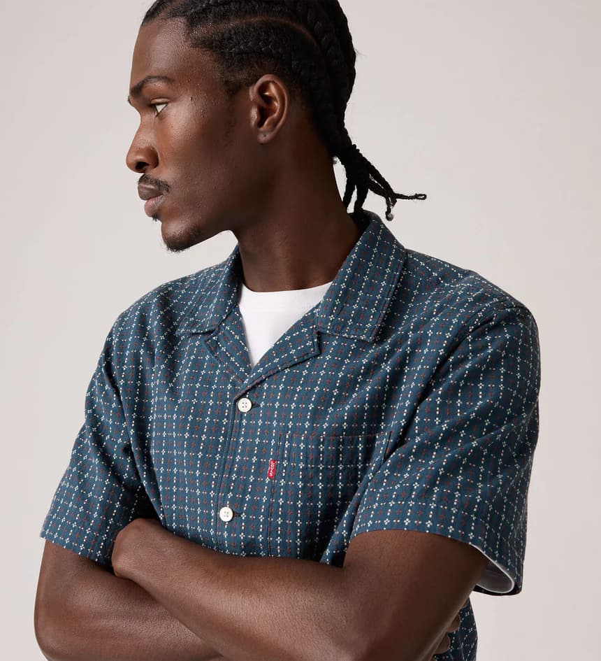 Levi's® Men's Short-Sleeve Sunset Standard Camp Shirt 3